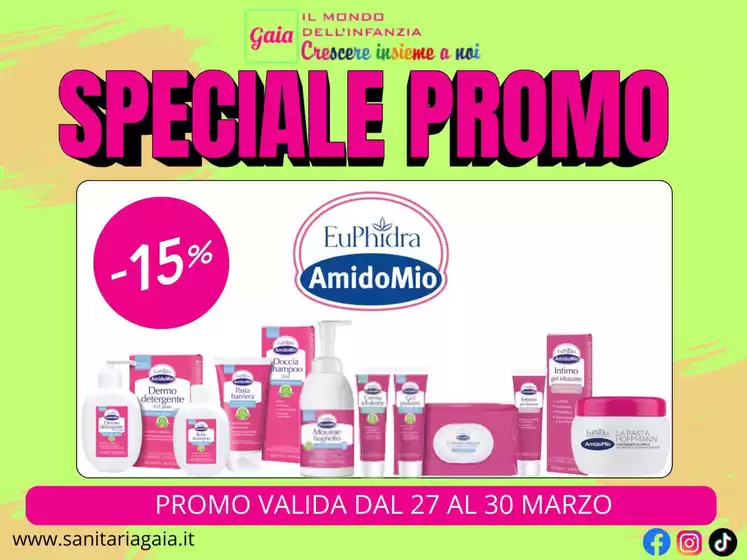 Volantino Sanitaria Gaia a Napoli | Speciale Promo | 2026-03-27T00:00:00.000Z - 2026-03-30T00:00:00.000Z