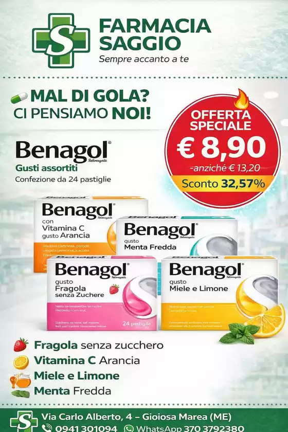 Volantino Farmacia Saggio a Napoli | Offerta speciale  | 2026-03-27T00:00:00.000Z - 2026-03-31T00:00:00.000Z
