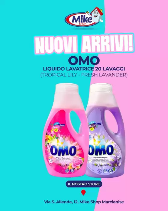 Volantino Mike Shop a Olbia | Nuovi arrivi | 2026-03-27T00:00:00.000Z - 2026-03-29T00:00:00.000Z