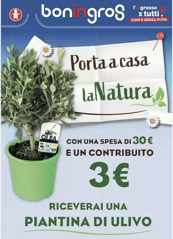 Volantino Boningros Cash and Carry a Altamura | Porta a casa la Natura | 2026-03-27T00:00:00.000Z - 2026-04-05T00:00:00.000Z