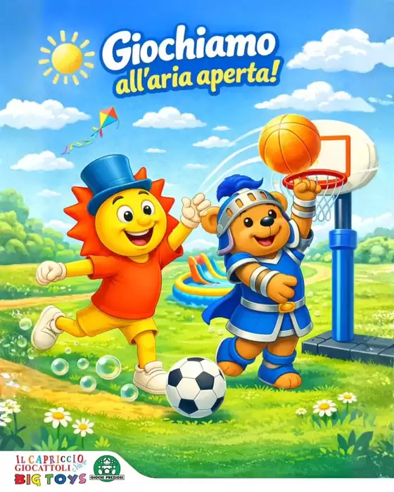 Volantino il Capriccio Giocattoli a Roma | il Capriccio Giocattoli | 2026-03-29T00:00:00.000Z - 2026-03-29T00:00:00.000Z