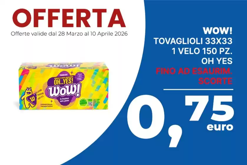 Volantino Paolina Shop a Messina | Offerte valide dal 28 marzo al 10 aprile | 2026-03-28T00:00:00.000Z - 2026-04-10T00:00:00.000Z