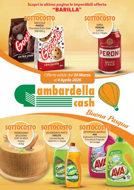 Volantino Gambardella Cash | Sottocosto | 2026-03-30T00:00:00.000Z - 2026-04-04T00:00:00.000Z