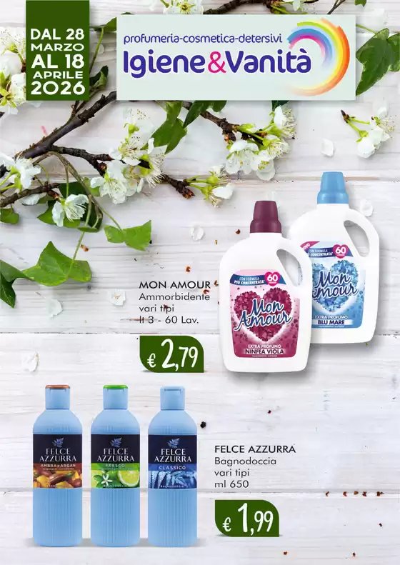Volantino Igiene e Vanità a Marcon | Dal 28 marzo al 18 aprile 2026 | 2026-03-28T00:00:00.000Z - 2026-04-18T00:00:00.000Z