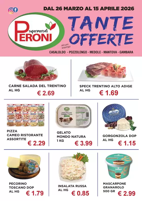 Volantino Supermercati Peroni | Tante offerte | 2026-03-26T00:00:00.000Z - 2026-04-15T00:00:00.000Z