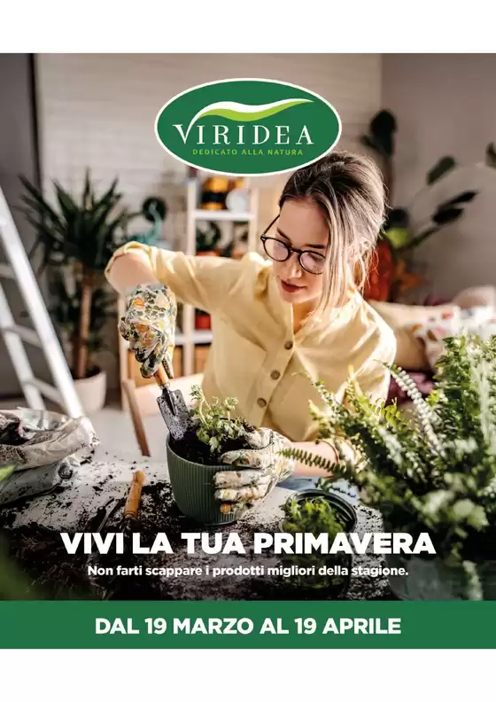Volantino Viridea a Paderno Dugnano | Vivi la tua primavera | 2026-04-01T00:00:00.000Z - 2026-04-19T00:00:00.000Z