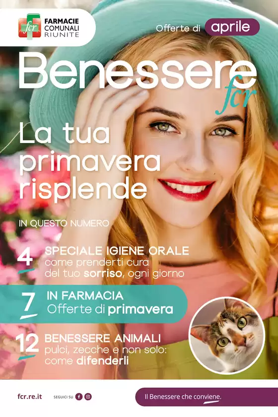 Volantino Farmacie Comunali Riunite a Catanzaro | Benessere | 2026-04-01T00:00:00.000Z - 2026-04-30T00:00:00.000Z