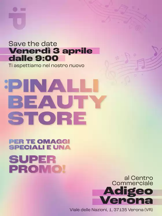 Volantino Pinalli a Brescia | :PINALLI BEAUTY STORE | 2026-03-31T00:00:00.000Z - 2026-04-08T00:00:00.000Z