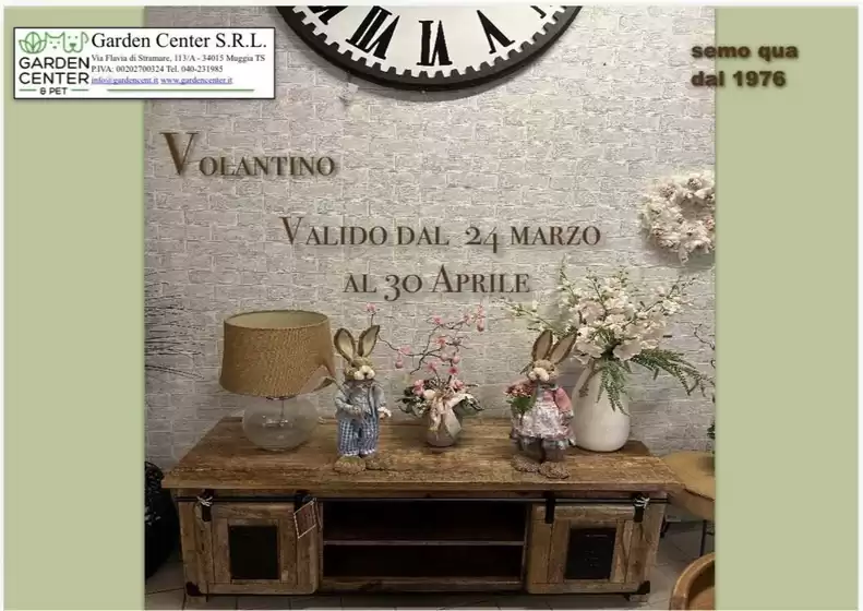 Volantino Garden Center | Valido dal 21 marzo al 30 aprile | 2026-03-24T00:00:00.000Z - 2026-04-30T00:00:00.000Z