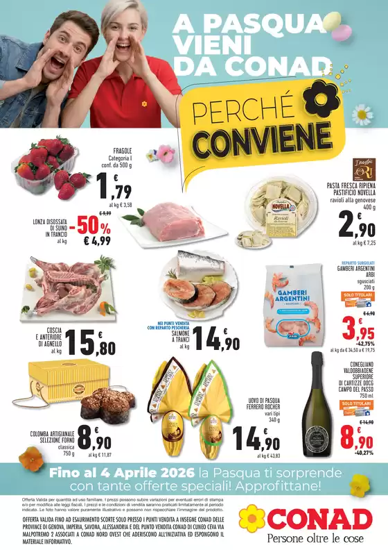 Volantino Conad City a Castel Condino | OFFERTE DI PASQUA  | 2026-04-01T00:00:00.000Z - 2026-04-04T00:00:00.000Z