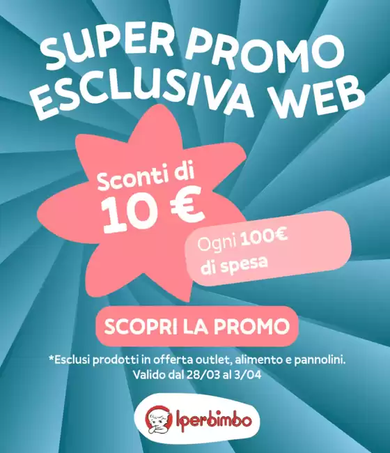 Volantino Iperbimbo a Sesto Fiorentino | Esclusiva web | 2026-03-31T00:00:00.000Z - 2026-04-03T00:00:00.000Z