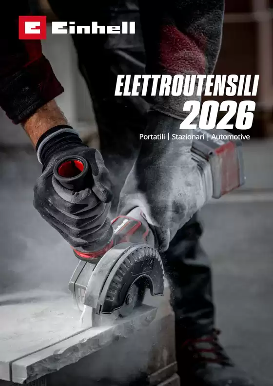 Volantino Einhell a Genova | ELETTROUTENSILI 2026 | 2026-03-31T00:00:00.000Z - 2026-12-31T00:00:00.000Z