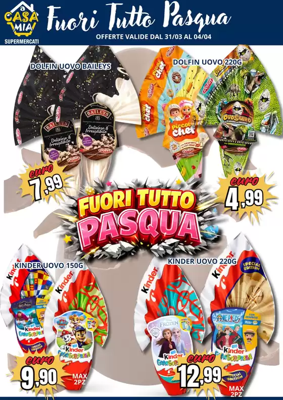 Volantino A Casa Mia a Padova | Buona Pasqua | 2026-03-31T00:00:00.000Z - 2026-04-04T00:00:00.000Z