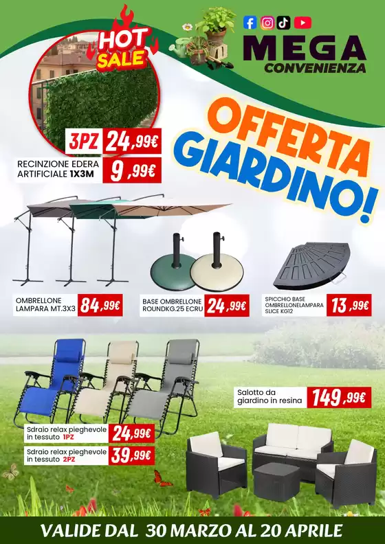 Volantino Mega a Torino | Mega convenienza | 2026-03-30T00:00:00.000Z - 2026-04-20T00:00:00.000Z
