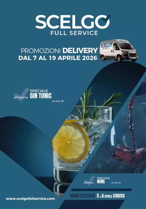 Volantino Scelgo | Promozioni delivery | 2026-04-07T00:00:00.000Z - 2026-04-19T00:00:00.000Z