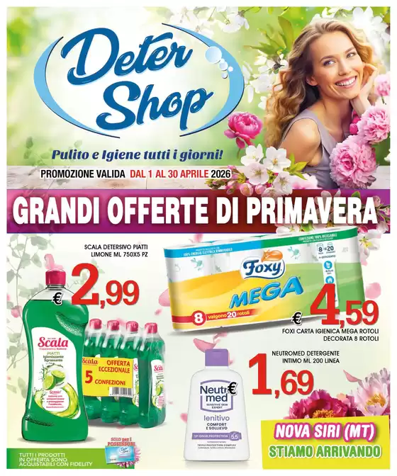 Volantino Deter Shop a Palermo | Grandi offerte di primavera | 2026-04-01T00:00:00.000Z - 2026-04-30T00:00:00.000Z