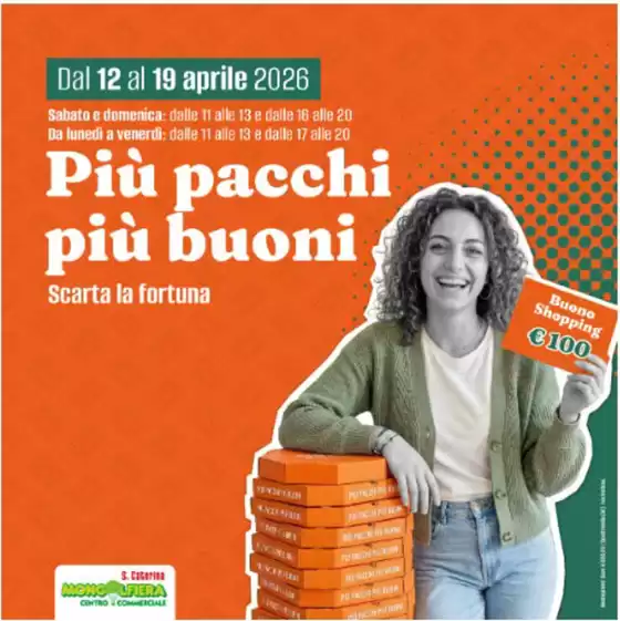 Volantino Mongolfiera Santa Caterina a Vicenza | Piu pacchi piu buoni | 2026-04-12T00:00:00.000Z - 2026-04-19T00:00:00.000Z