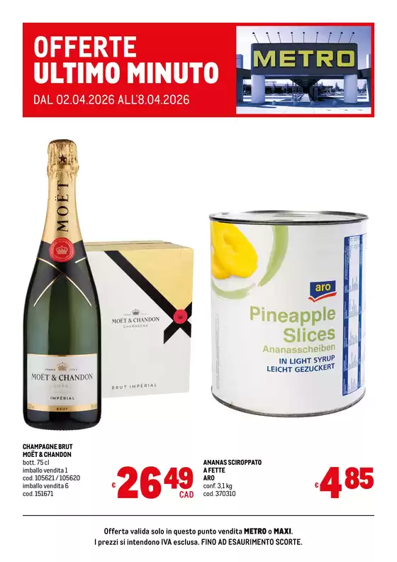 Volantino Metro a Stilo | Offerte Ultimo Minuto | 2026-04-02T00:00:00.000Z - 2026-04-08T00:00:00.000Z