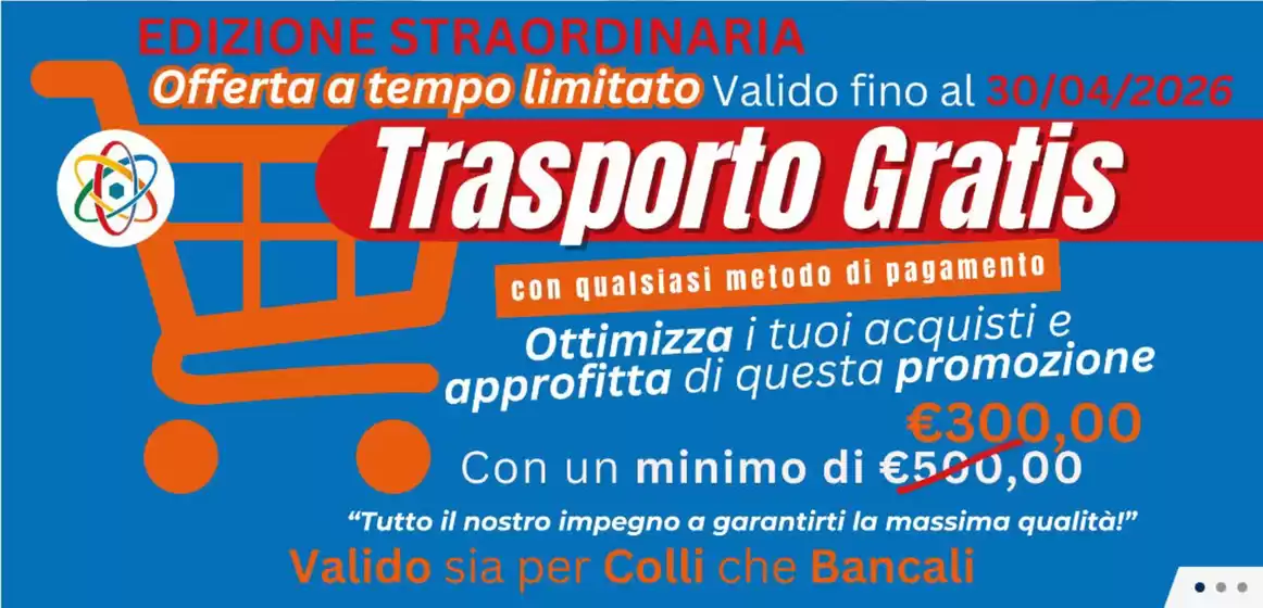 Volantino Power Tech a Genova | Trasporto gratis | 2026-04-01T00:00:00.000Z - 2026-04-30T00:00:00.000Z