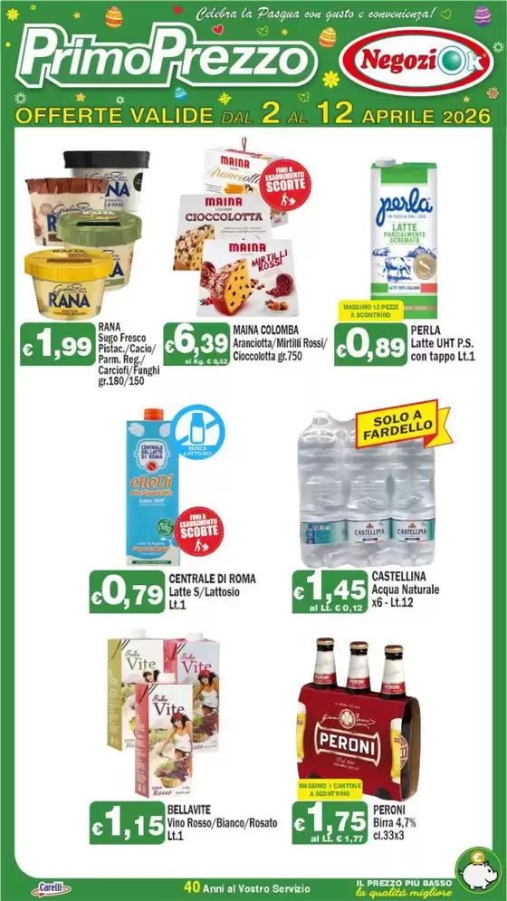 Volantino PrimoPrezzo a Trino | Offerte valide dal 2 al 12 aprile 2026 | 2026-04-02T00:00:00.000Z - 2026-04-12T00:00:00.000Z
