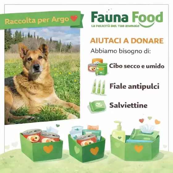 Volantino  a Fiumicino | Fauna Food | 2026-04-02T00:00:00.000Z - 2026-04-02T00:00:00.000Z