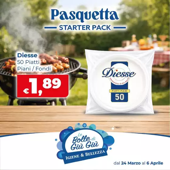 Volantino Le Bolle di Giù Giù a San Benedetto del Tronto | Pasquetta starter pack | 2026-04-02T00:00:00.000Z - 2026-04-06T00:00:00.000Z