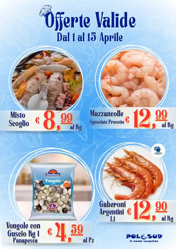 Volantino Polo Sud surgelati a Campiglia dei Berici | Offerte valide  | 2026-04-01T00:00:00.000Z - 2026-04-15T00:00:00.000Z