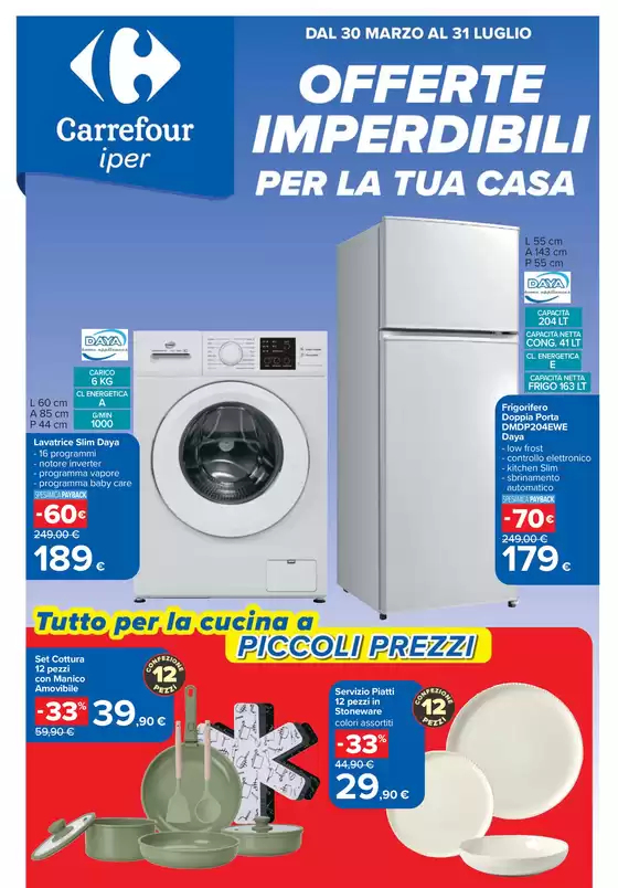 Volantino Carrefour Ipermercati a Grugliasco | Offerte imberdibili | 2026-03-30T00:00:00.000Z - 2026-07-31T00:00:00.000Z