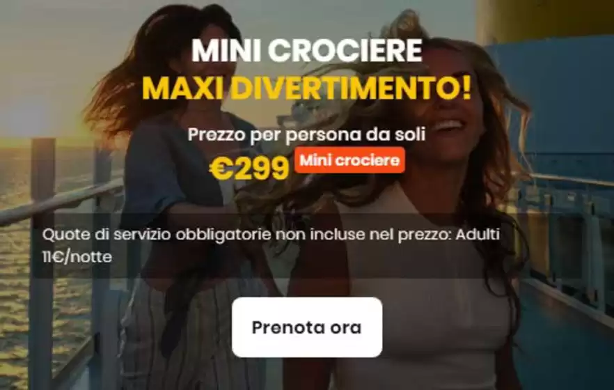 Volantino Costa Crociere | MINI CROCIERE MAXI DIVERTIMENTO! | 2026-04-02T00:00:00.000Z - 2026-04-30T00:00:00.000Z