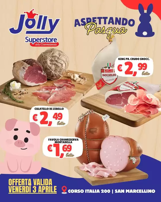 Volantino Jolly Market | Aspettando Pasqua | 2026-04-03T00:00:00.000Z - 2026-04-03T00:00:00.000Z