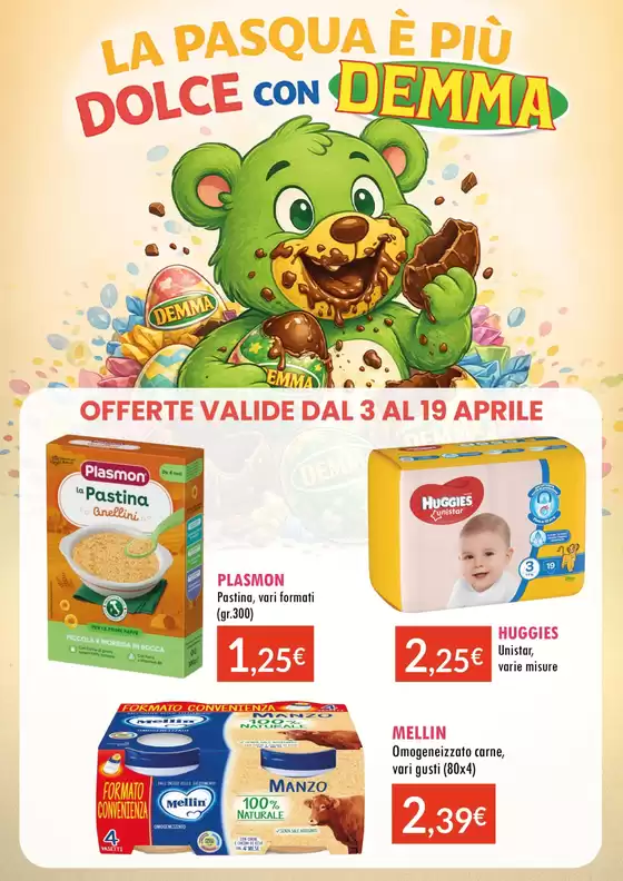 Volantino Sanitaria Demma a Torrazza Coste | Offerte valide dal 3 al 19 aprile | 2026-04-03T00:00:00.000Z - 2026-04-19T00:00:00.000Z