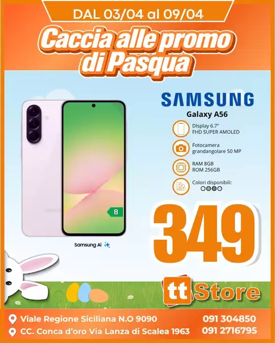 Volantino TT Store | Caccia alle promo di Pasqua | 2026-04-03T00:00:00.000Z - 2026-04-09T00:00:00.000Z