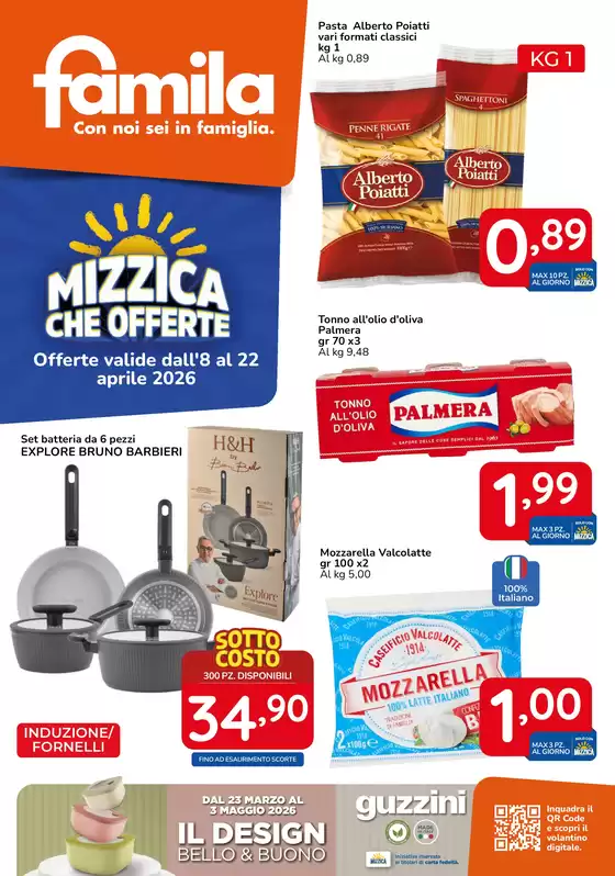 Volantino Famila Market a Prato | Mizzica che offerte | 2026-04-08T00:00:00.000Z - 2026-04-22T00:00:00.000Z