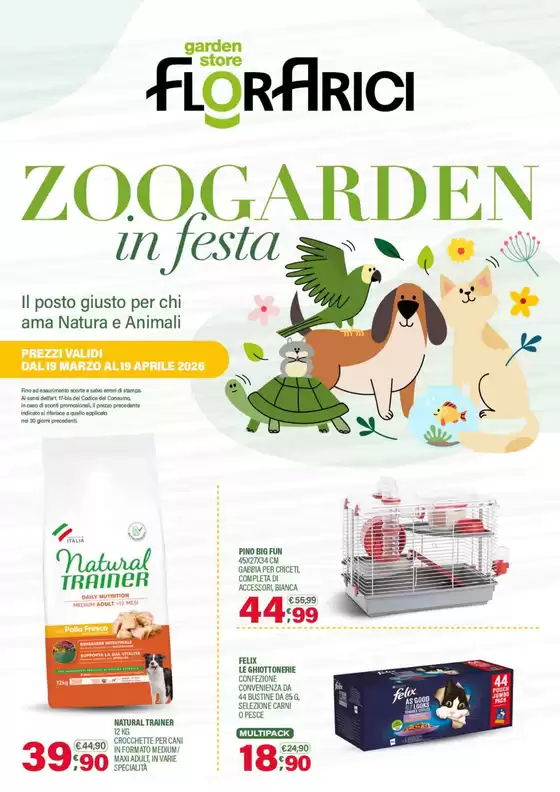 Volantino Florarici a Brescia | VOLANTINO ZOOGARDEN | 2026-03-19T00:00:00.000Z - 2026-04-19T00:00:00.000Z