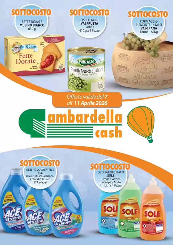Volantino Gambardella Cash | Offerte valide dal 7 all 11 aprile 2026 | 2026-04-07T00:00:00.000Z - 2026-04-11T00:00:00.000Z