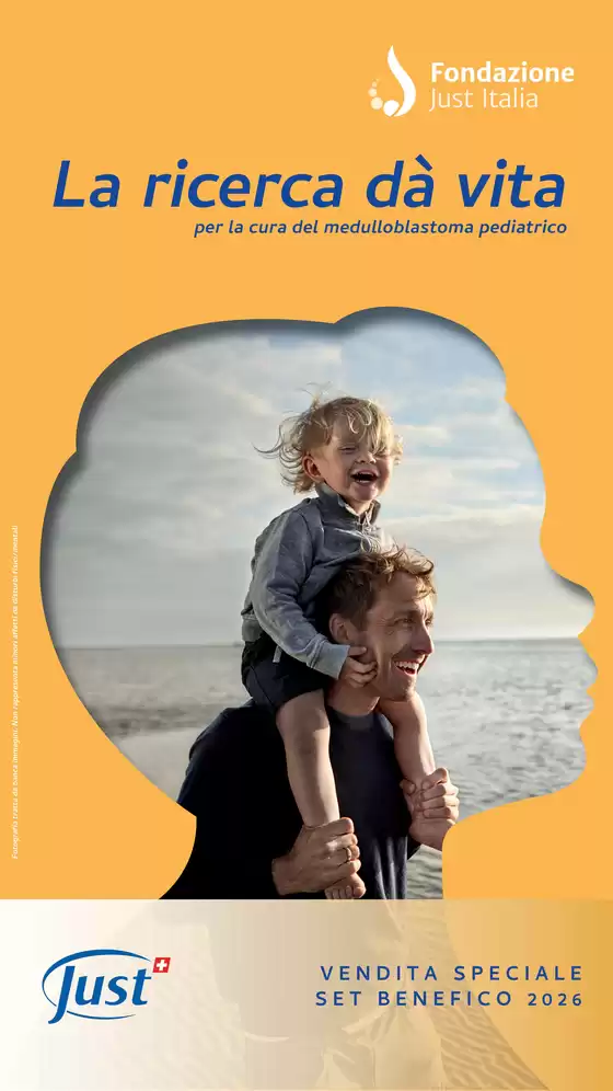 Volantino Just a Ceresole Alba | Vendita speciale et benefico 2026 | 2026-01-01T00:00:00.000Z - 2026-12-31T00:00:00.000Z