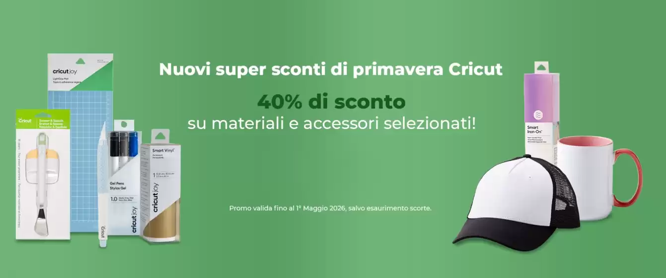 Volantino Necchi a Dicomano | 40% di sconto | 2026-04-06T00:00:00.000Z - 2026-05-01T00:00:00.000Z