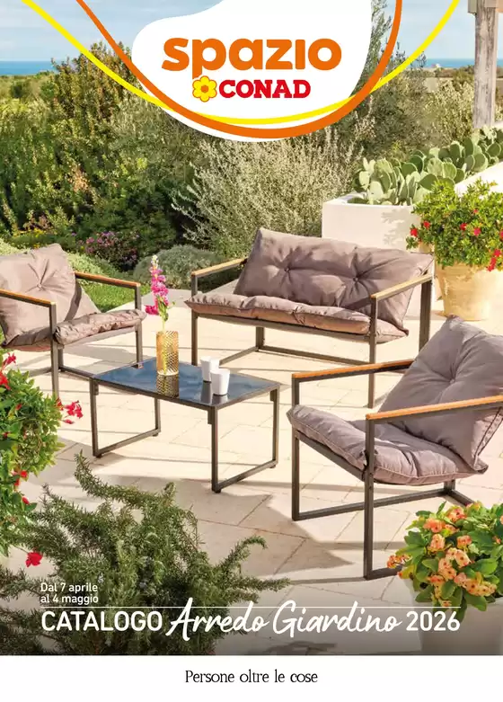 Volantino Spazio Conad | Catalogo Giardino | 2026-04-07T00:00:00.000Z - 2026-05-04T00:00:00.000Z