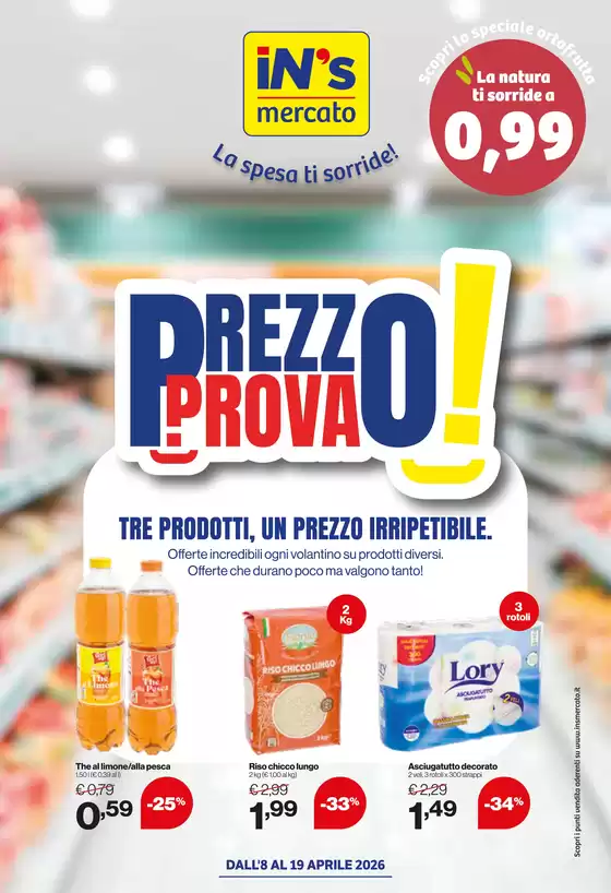 Volantino IN'S a Curtatone | Prezzo prova! | 2026-04-08T00:00:00.000Z - 2026-04-19T00:00:00.000Z