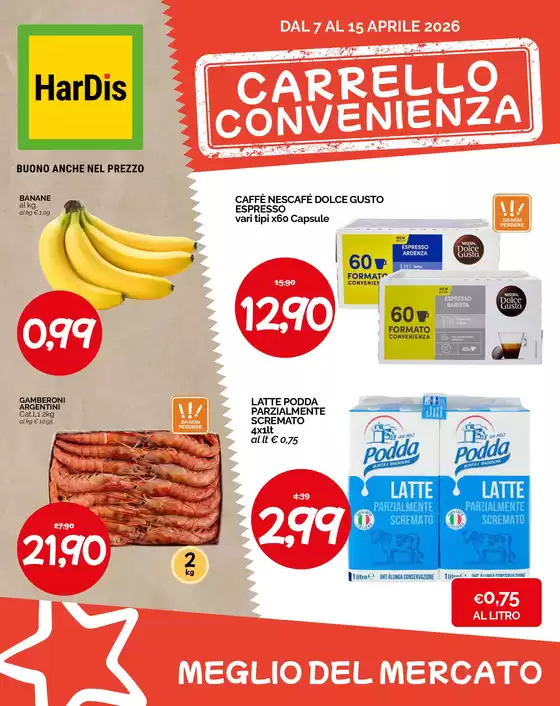 Volantino Hardis | Carello convenienza | 2026-04-07T00:00:00.000Z - 2026-04-15T00:00:00.000Z