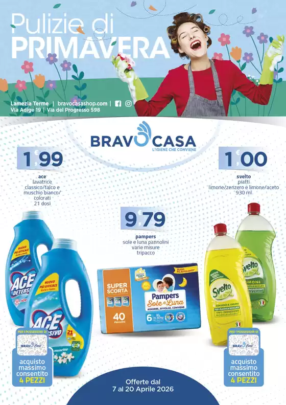 Volantino Bravo Casa | Pulizie di Primavera | 2026-04-07T00:00:00.000Z - 2026-04-20T00:00:00.000Z