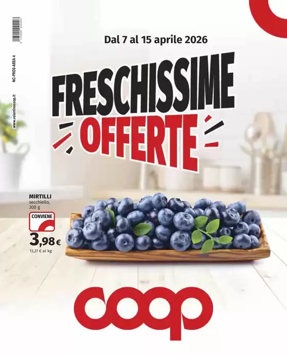Volantino Coop a Villadossola | Freschissime offerte | 2026-04-07T00:00:00.000Z - 2026-04-15T00:00:00.000Z