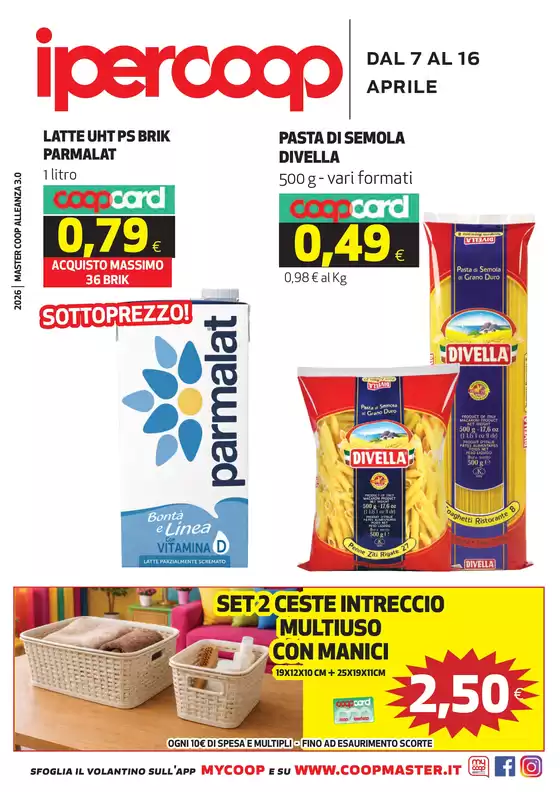 Volantino Ipercoop | dal 7 al 16 APRILE | 2026-04-07T00:00:00.000Z - 2026-04-16T00:00:00.000Z