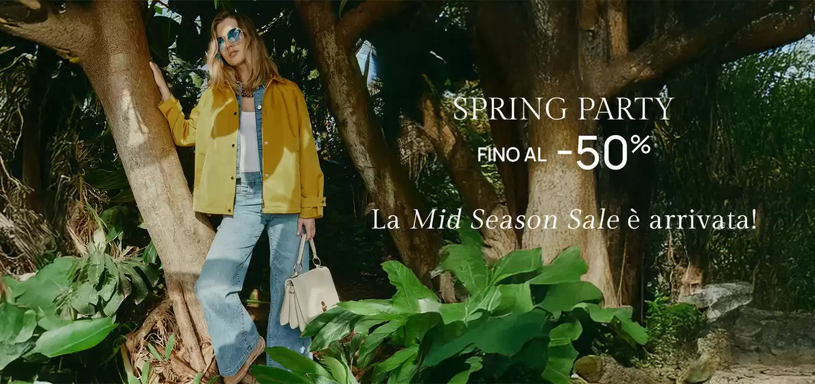 Volantino Oltre | Spring Party fino al -50% | 2026-04-07T00:00:00.000Z - 2026-05-31T00:00:00.000Z