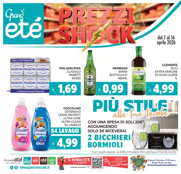 Volantino Etè | Prezzi shock | 2026-04-07T00:00:00.000Z - 2026-04-16T00:00:00.000Z