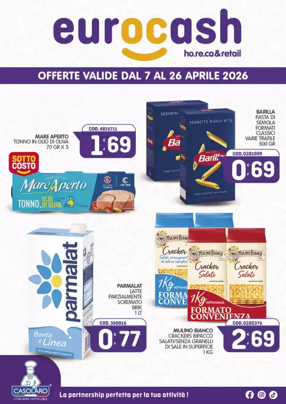 Volantino Eurocash Morgese | Offerte valide dal 7 al 26 aprile 2016 | 2026-04-07T00:00:00.000Z - 2026-04-26T00:00:00.000Z