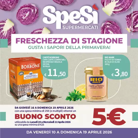 Volantino SpeSì | Freschezza di stagione | 2026-04-10T00:00:00.000Z - 2026-04-19T00:00:00.000Z