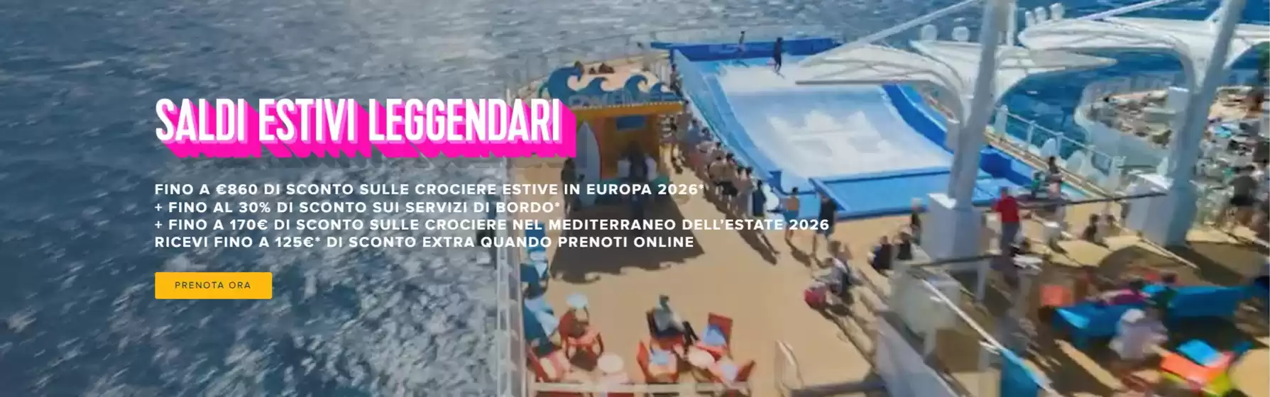 Volantino Royal Caribbean | Saldi estivi leggendari | 2026-04-07T00:00:00.000Z - 2026-04-09T00:00:00.000Z