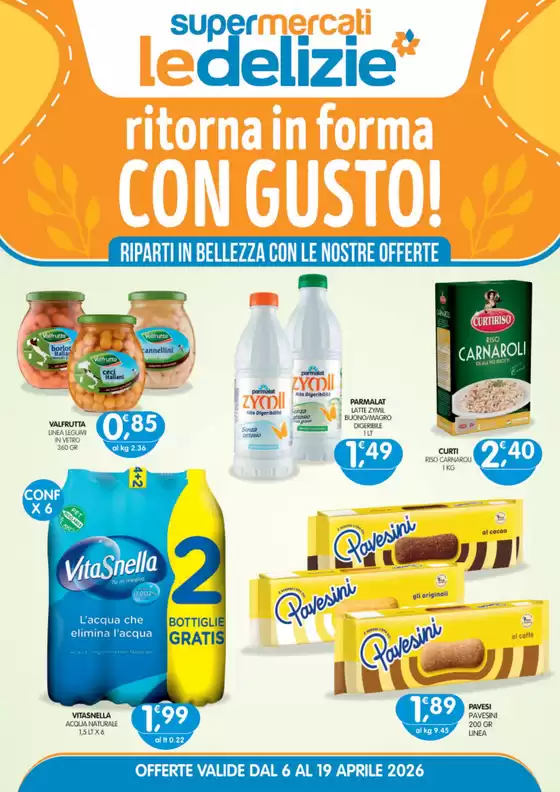 Volantino Le Delizie del Sud | Ritorna in forma con gusto! | 2026-04-07T00:00:00.000Z - 2026-04-19T00:00:00.000Z