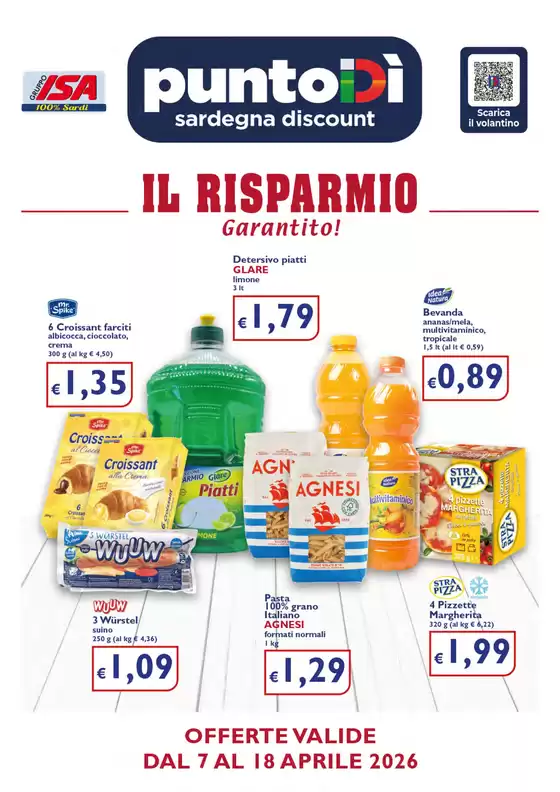 Volantino PuntoDì | Il risparmio garantito! | 2026-04-07T00:00:00.000Z - 2026-04-18T00:00:00.000Z
